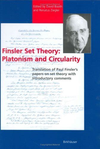 finsler set theory finsler set theory Reader