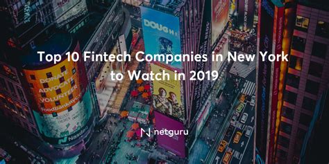 fintech companies new york