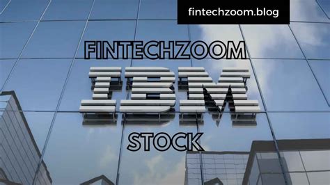 fintechzoom ibm stock