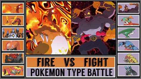 fire and fighting type pokemon