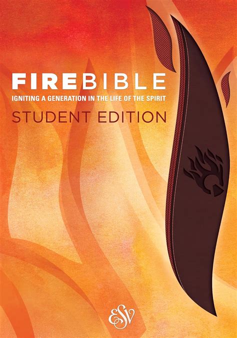 fire bible esv student hendrickson bibles Kindle Editon