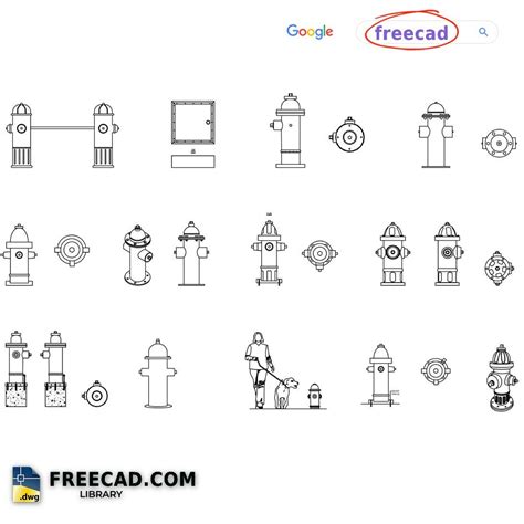 fire hydrant autocad drawing file Doc