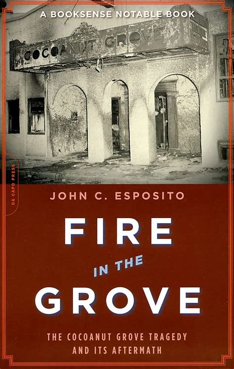 fire in the grove the cocoanut grove tragedy and its aftermath PDF