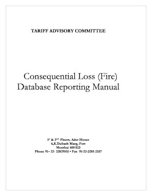 fire protection manual tariff advisory committee Epub