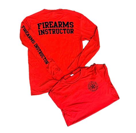 firearms instructor shirt