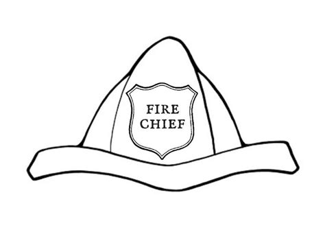 Fireman Hat Template Printable