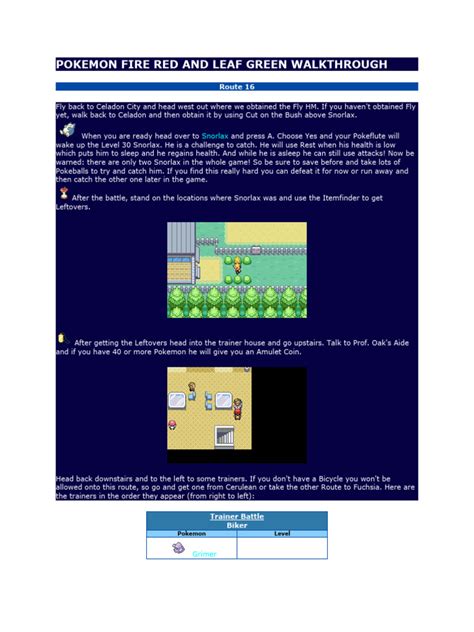 firered and leafgreen walkthrough