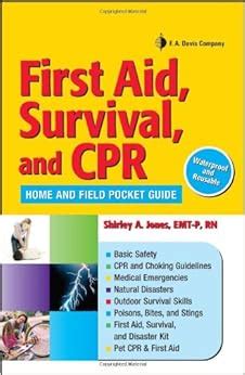 first aid survival and cpr home and field pocket guide Epub