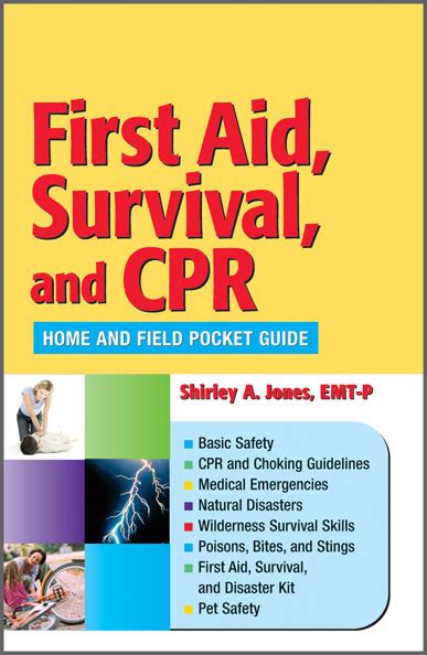 first aid survival and cpr home and field pocket guide Epub