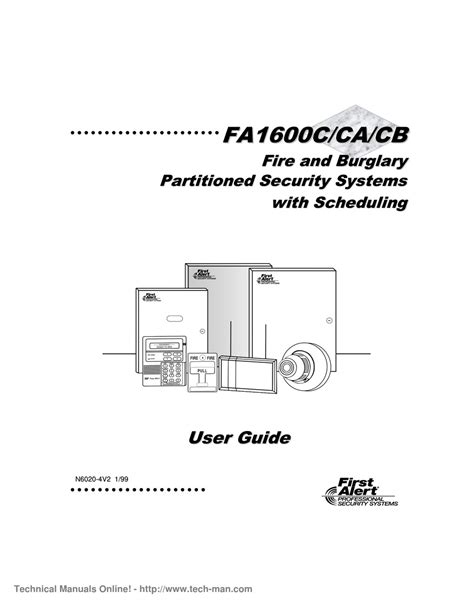 first alert fa 220 user guide pdf Epub