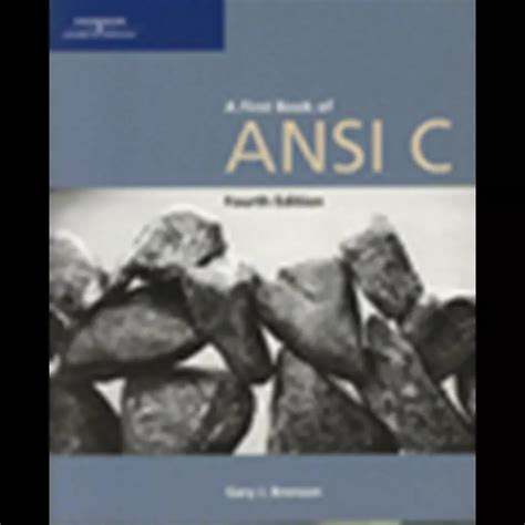 first ansi c fourth edition Reader