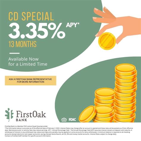 first bank cd rates