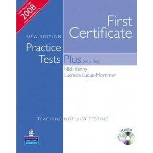 first certificate practice tests plus new edition Doc