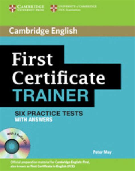 first certificate trainer practice tests with answers audio cd Doc