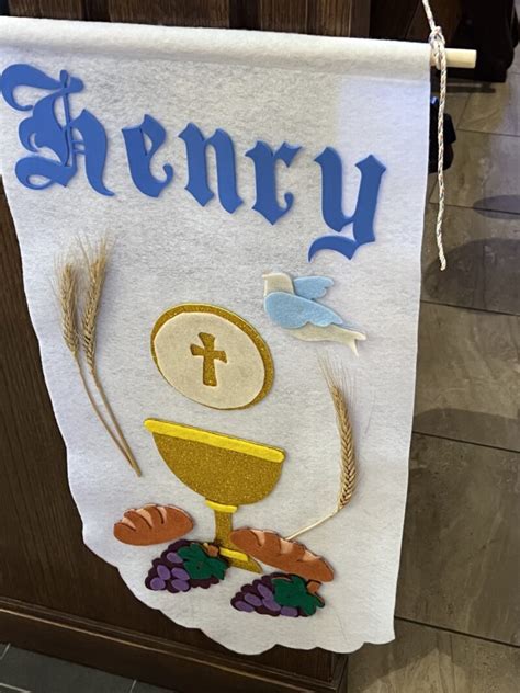 first communion banners