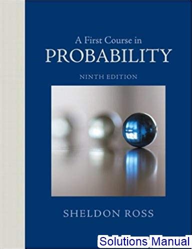 first course in probability 9th solution manual PDF