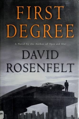 first degree david rosenfelt Epub