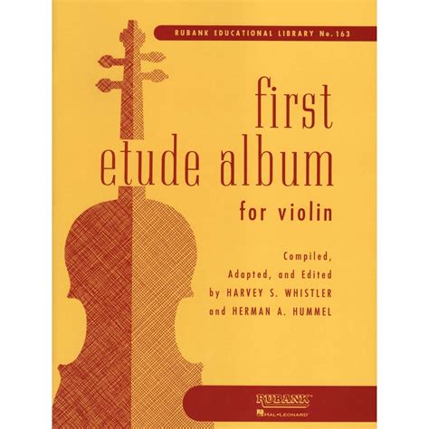 first etude album for violin rubank educational library Epub