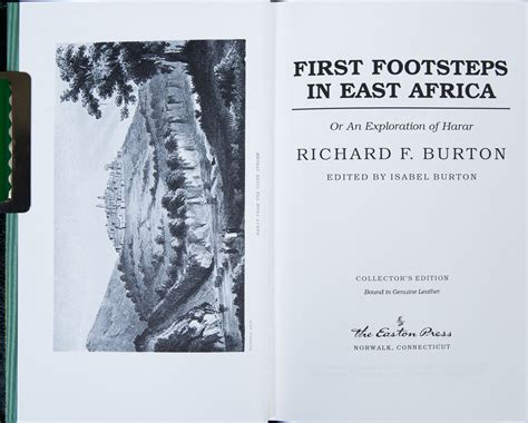 first footsteps africa richard burton PDF