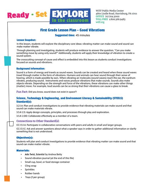 first grade lesson plans on magnets PDF