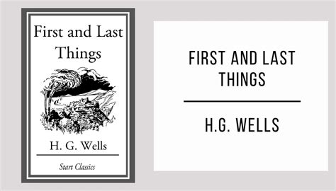 first last things h g wells Epub