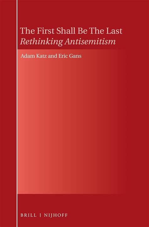 first shall last rethinking antisemitism PDF