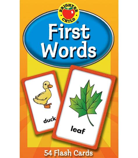first words flash cards brighter child flash cards PDF