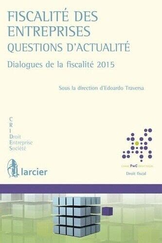 fiscalit entreprises questions dactualit dialogues Doc