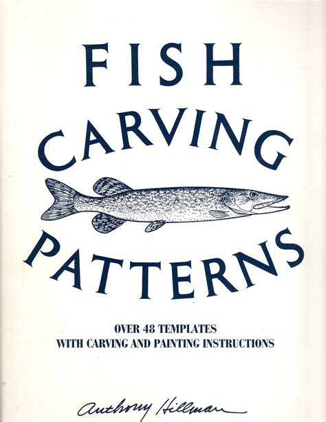 fish carving patterns over forty eight templates with carving and painting instructions Reader