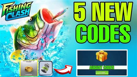 fishing clash codes