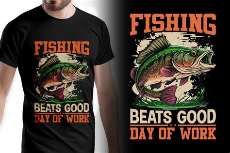 fishing graphic t shirts