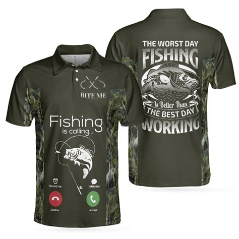 fishing polo shirts