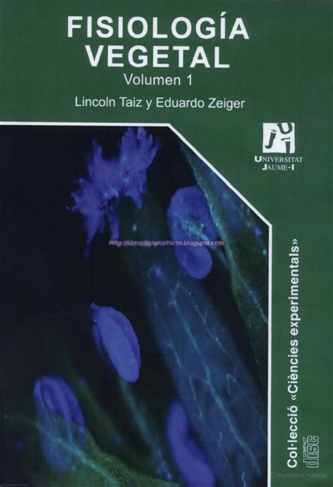 fisiologia vegetal taiz zeiger volumen 1 Epub