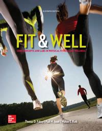 fit and well 10th edition access code PDF