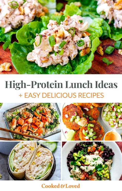 fitness foods high protein lunch recipes PDF