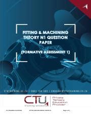 fitting and machinary n1 question papers Epub
