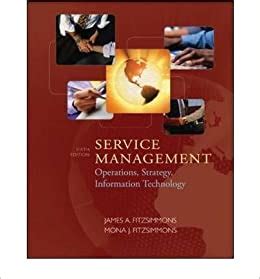 fitzsimmons fitzsimmons service management 7th edition PDF
