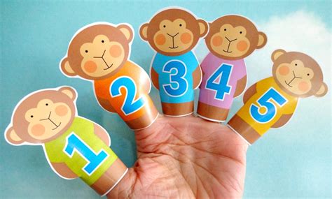 five little monkeys finger puppet book little learners Kindle Editon