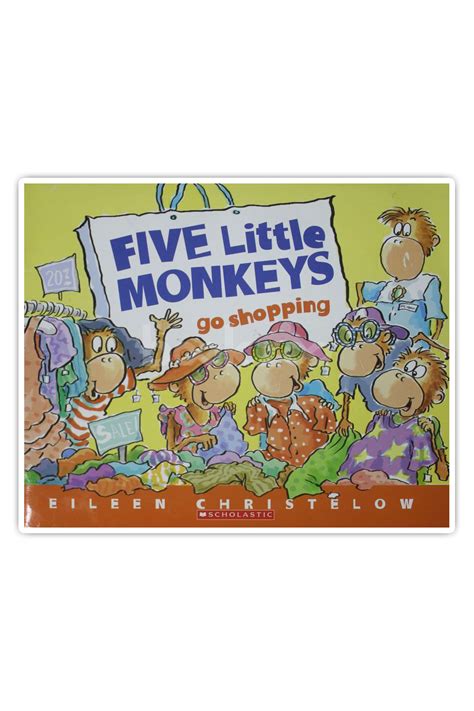 five little monkeys go shopping a five little monkeys story Reader