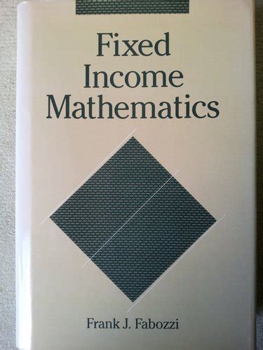 fixed income mathematics fabozzi Epub