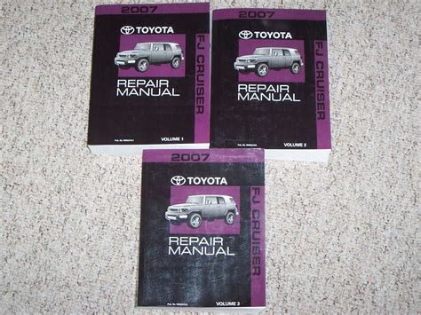 fj cruiser service manual 2007 Epub