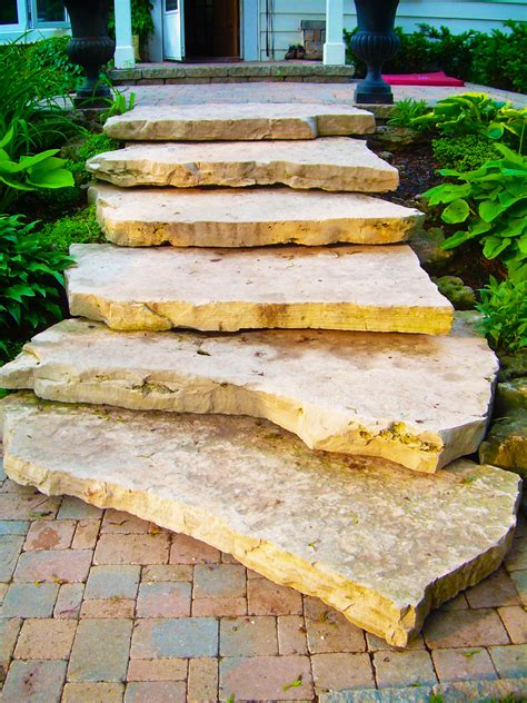 flagstone steps