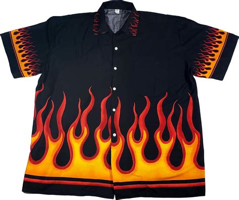 flame mens shirt