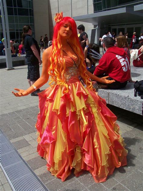 flame princess costume