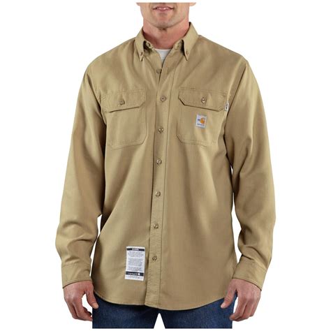 flame resistant work shirt