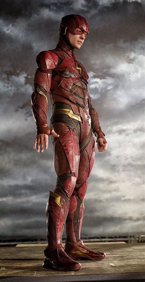 flash justice league suit