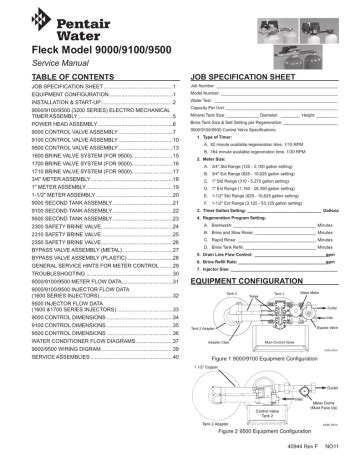 fleck 9100 service manual PDF