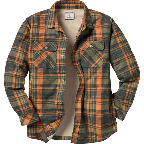 fleece flannel shirt