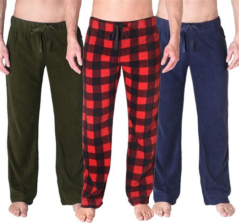 fleece men's pajama pants