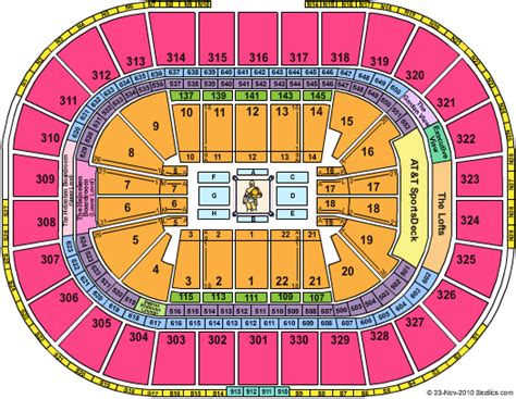 Fleet Center Boston Seating Chart